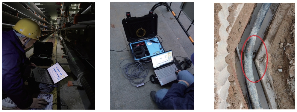 RPD-H 高頻電纜局放測試儀現(xiàn)場 RPD-H 高頻電纜局放測試儀現(xiàn)場