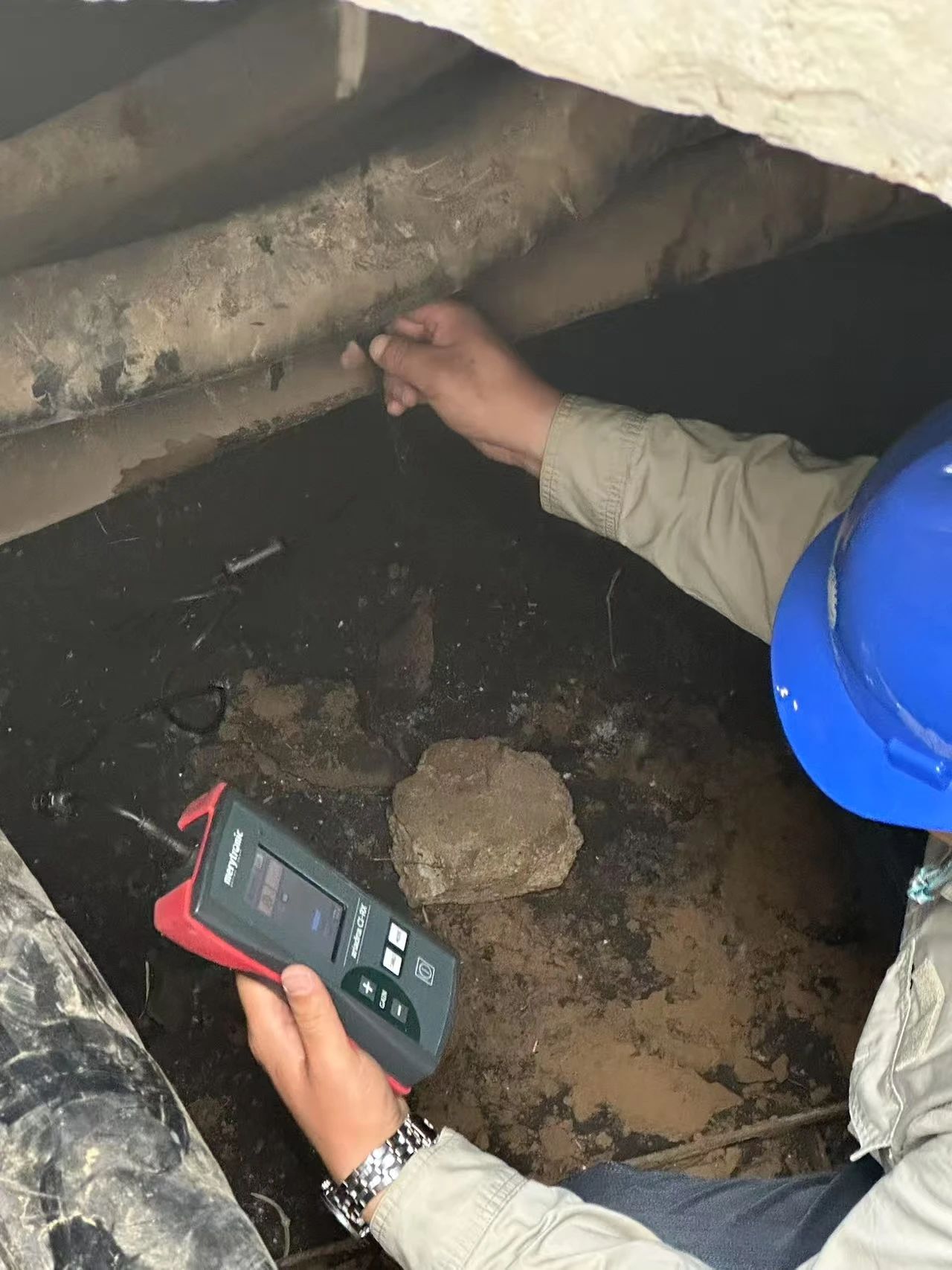 電纜故障識別現(xiàn)場