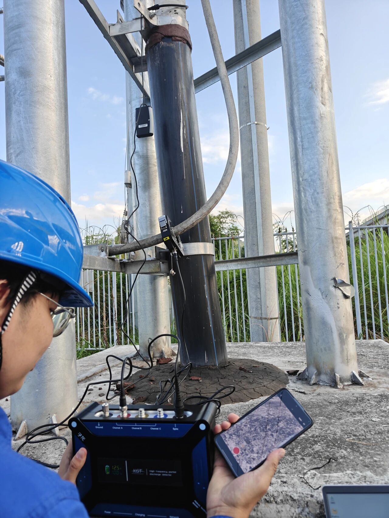 子龍高頻電纜局放測試儀 子龍高頻電纜局放測試儀